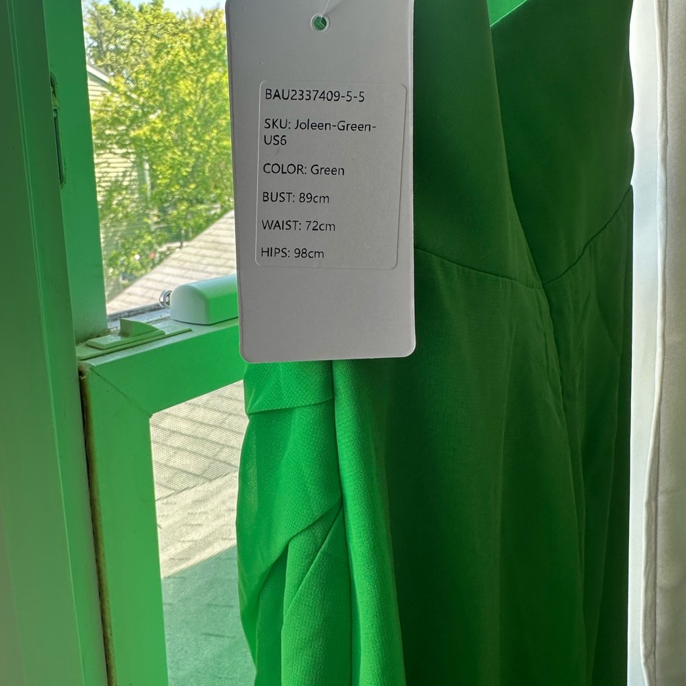 Vibrant Green Dress